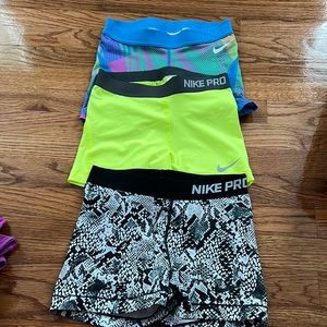 Three Nike Pros